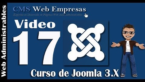 17. Editores de Texto en Joomla 3.X - Potenciar el Editor TinyMCE