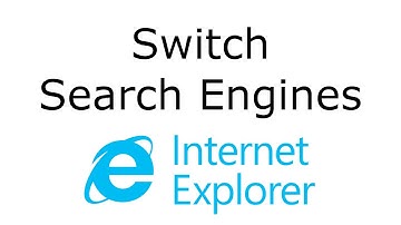 Change Default Search Engine - Internet Explorer