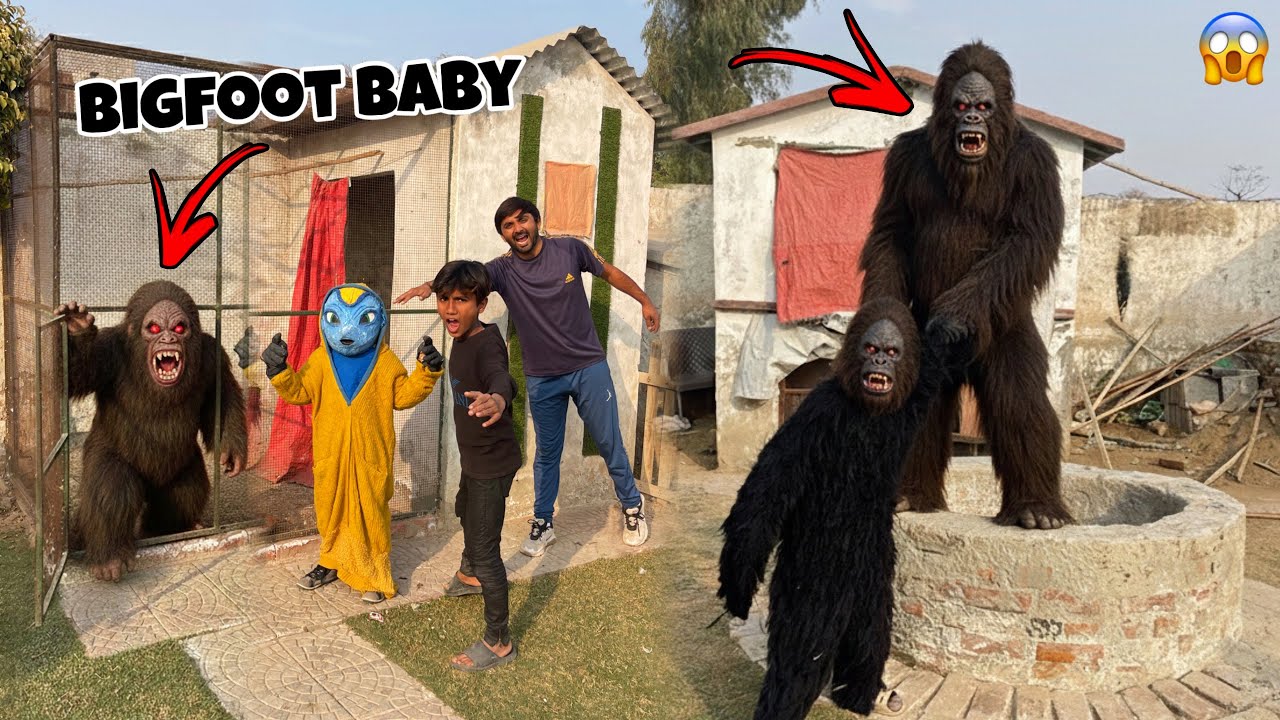BIGFOOT Apny Bachy Ko Le Gya😱🦍Jadu Alien Gussay Mein A Gya😨