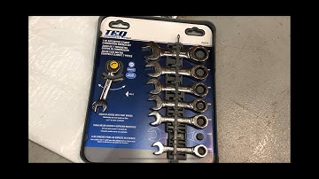 $15 TEQ Ratcheting Stubby Combo Wrenches – Why They Are Awesome! 🔧