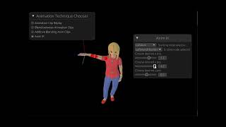 FABRIK Inverse Kinematics for my Vulkan Animation Engine