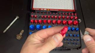 Take a look at this Nut & Bolt Thread Checker Wexytho