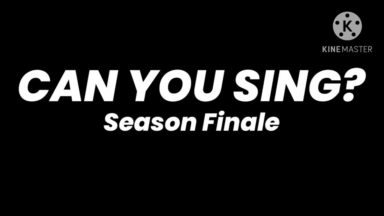 Can You Sing Season 2 Finale Promo Youtube