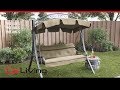 Patio Swing with Arched Canopy | CorLiving Patio Swing with Arched Canopy | CorLiving