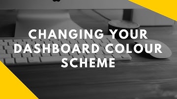 Change WordPress Dashboard Color Scheme