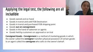Inventories PAS 2 | Chapter 14 | Report Presentation