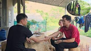 Out of compassion, Hoang agreed to buy the land without knowing it was just a trap