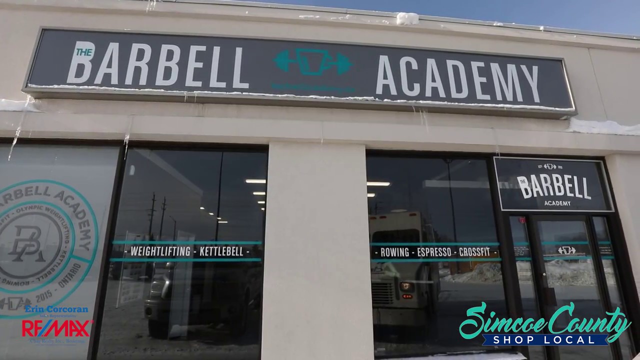 The Barbell Academy Simcoe County Shop Local YouTube