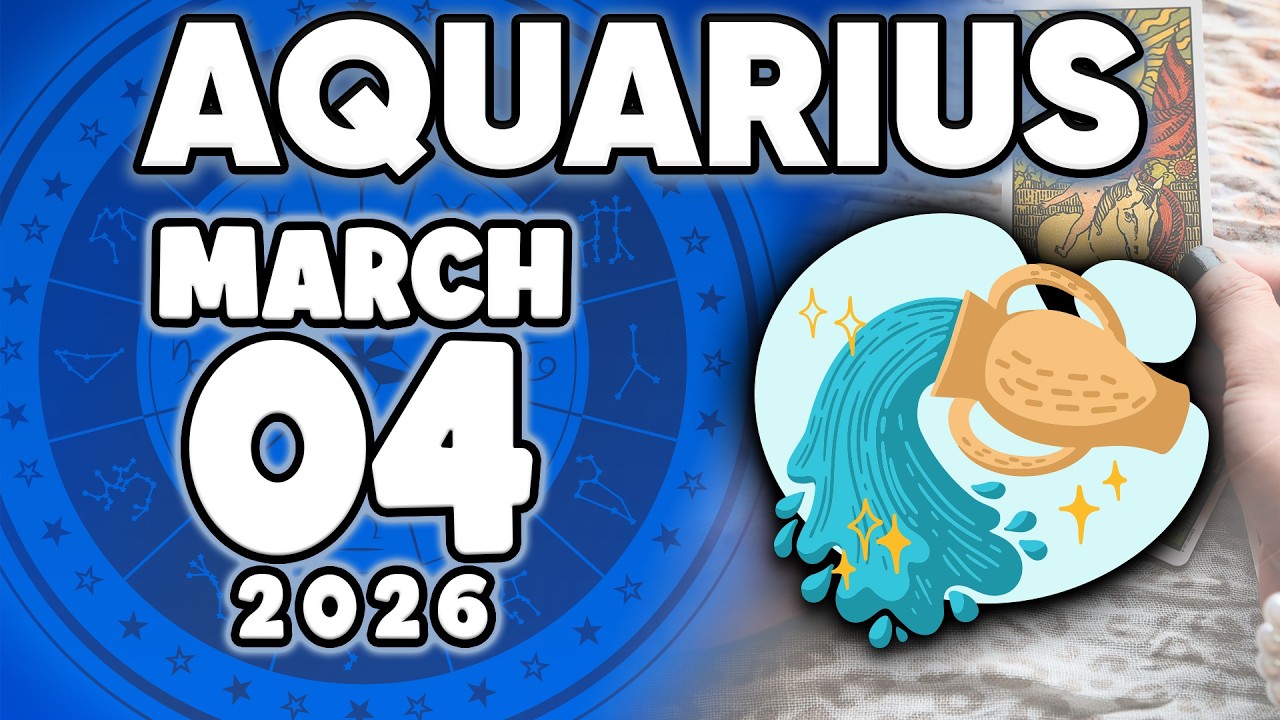 𝐀𝐪𝐮𝐚𝐫𝐢𝐮𝐬 ♒ AN IMPORTANT MESSAGE!📧 EVERYTHING FIT🆘😱 Horoscope for today MARCH 4 2026 🔮 #horoscope