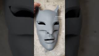 Download Lagu Kitsune and face mask #kitsune #cosplay #halloween  #3dprint #mask #japan #cosplay #blender #zbrush MP3