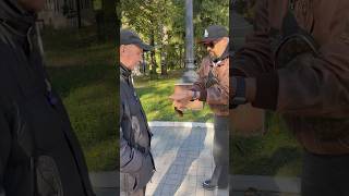 😱УДИВИЛ БРОДЯГУ🤣 ВЛАД АЛМАЗОВ😎 #shorts #фокусы #юмор #аренамагии #приколы