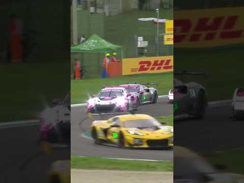 WOW! Ferrari avoids huge crash 😰