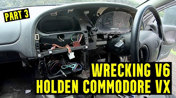 Wrecking V6 Holden Commodore VX - Part 3