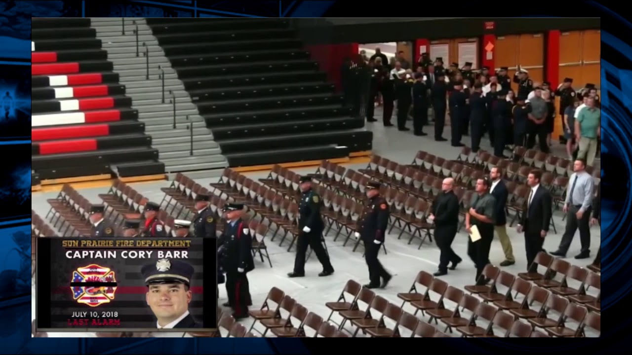Funeral Service for SPFD Capt. Cory Barr