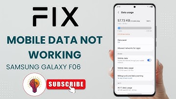 Fix Mobile Data Not Working on Samsung Galaxy F06 – Easy Solutions by Tips & Tricks!