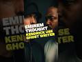 MOMENT EMINEM TESTED KENDRICK !!