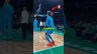 LaMelo's shot looks wrong... but it works. 🏀🔥 #shorts