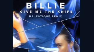 Billie - Give Me The Knife (Majestique Remix)
Available (Belgium) on Serious Beats 81: bit.ly/BillieMajestique
Worldwide release May 25
Facebook: http://www.facebook.com/billiemusic
Instagram: http://instagram.com/billieofficialmusic
Released on N.E.W.S. records.
http://www.facebook.com/NEWSrecords
Billie proudly presents her first single ‘Give Me The Knife’
Billie burst onto the scene in 2012, when she wrote the lyrics and vocals to Netsky’s Puppy, turning the instrumental banger into the anthem We Can Only Live Today, one of Netsky’s biggest hits to date. Billie also joined Netsky’s live band on a never ending world tour, and kept on working on new music for her solo project behind the scenes.
Billie’s first single Give Me The Knife is an eighties flavoured electro-pop gem she wrote with Goose producer and drummer Bert Libeert. Straddling the line between immaculate pop perfection and indie cred isn’t always easy, but Billie handily manages to do so.
Remix by Majestique Billie - Give Me The Knife (Majestique Remix)