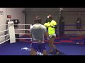 Sparring with Giorgio Petrosyan , Cherki Argoub