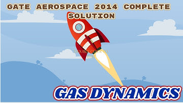 GATE AEROSPACE 2014 Gas Dynamics Paper Analysis: Answer Key & Question Paper