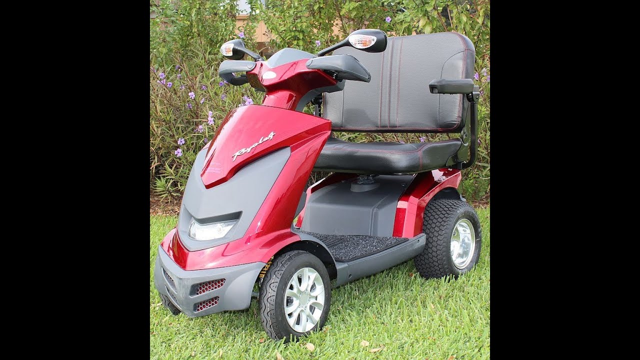 ROYALE GOLF CART EDITION MOBILITY SCOOTER DUAL SEAT - YouTube