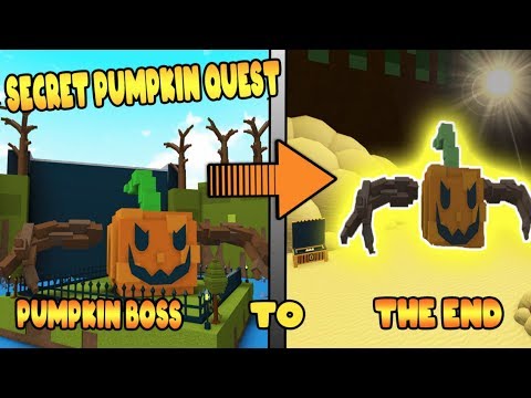 Secret Pumpkin Quest Claim Now Build A Boat For Treasure