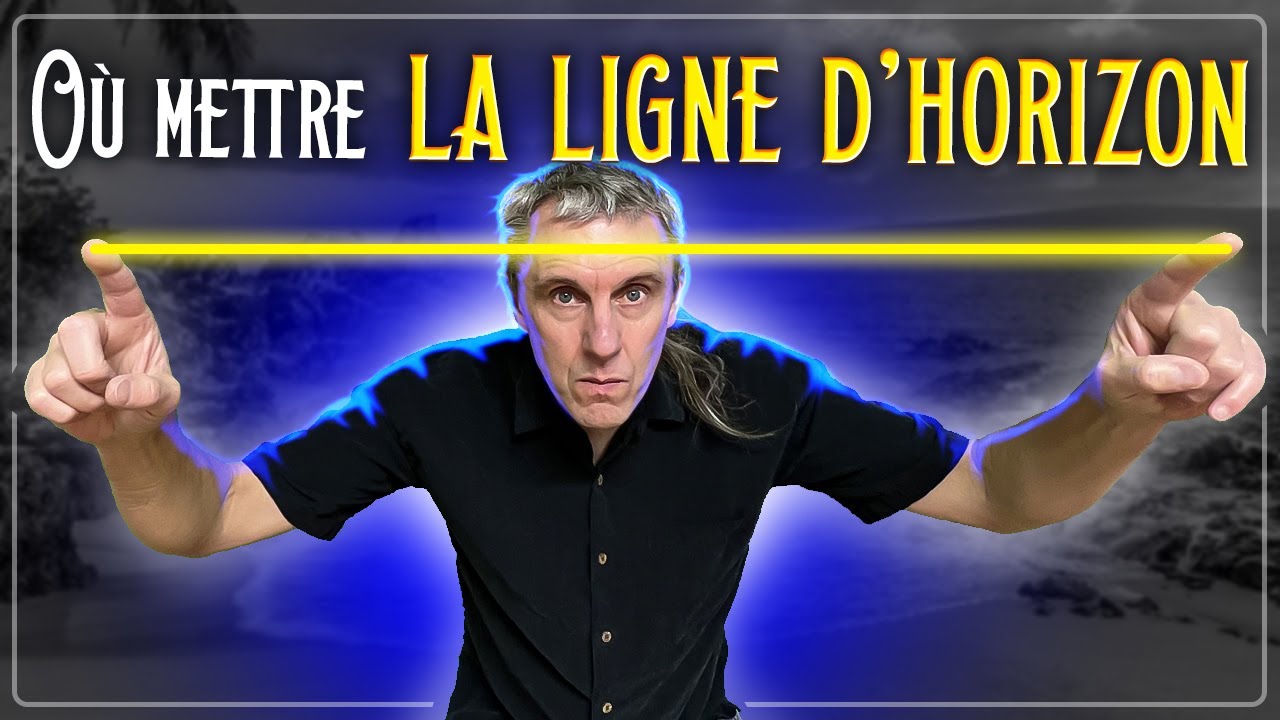 COMMENT TRACER LA LIGNE D'HORIZON