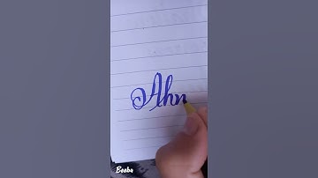 Beautiful Ahmad name with cut marker 605 #name #short #trending