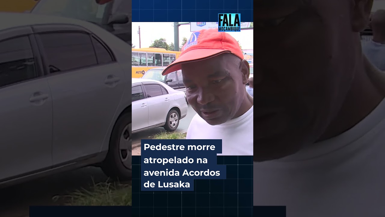 Pedestre morre atropelado na avenida Acordos de Lusaka