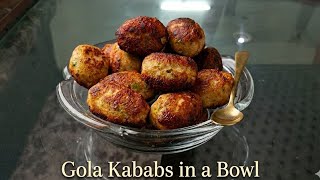 Juicy Gola kababs recipe | affordable restaurant style kababs at home | Cozy Kitchen 