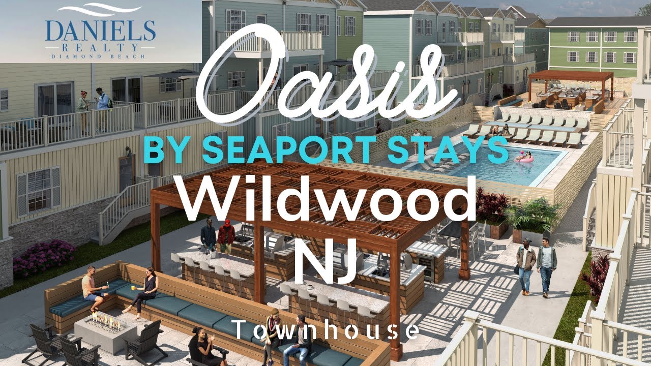 Oasis By Seaport Stays Townhome Wildwood, NJ Daniels Realty