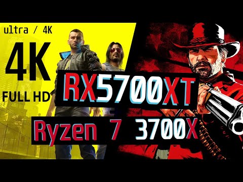 Тест RX 5700 XT в 4K / FULL HD c Ryzen 7 3700X | TEST 6 GAMES | ULTRA