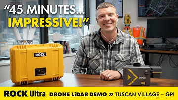 Mapping a Massive Urban Redevelopment in 45 Minutes with ROCK Ultra Drone LiDAR