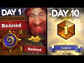 How i got hearthstones highest rank without opening a pack