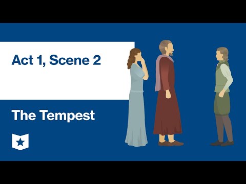 Video: Cosa succede nell'Atto 1 Scena 2 della tempesta?