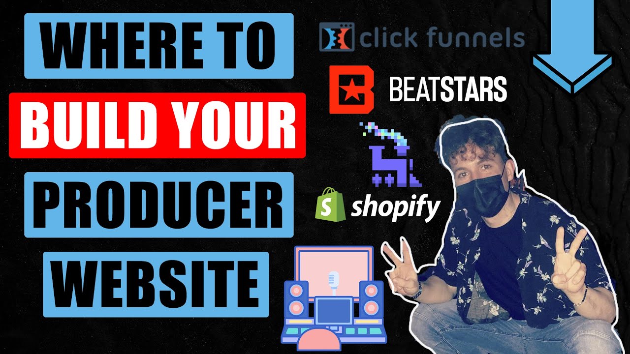 The Best Website Builder for Music Producers? BeatStars vs. Clickfunnels vs. Shopify vs Traktrain