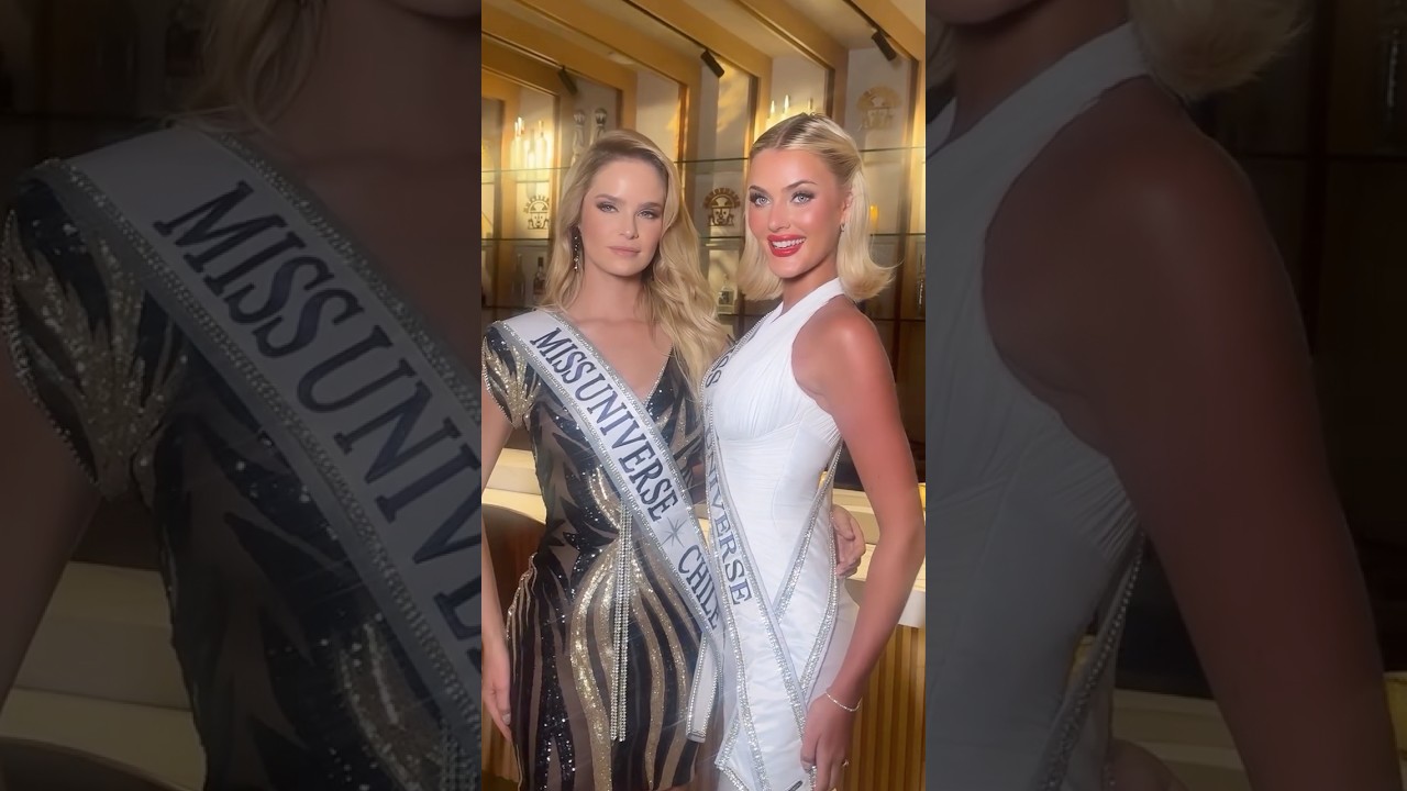 Inna Moll junto a la actual Miss Universo