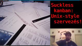 Unix-fillozófiás munkaszervezés tool (suckless kanban)