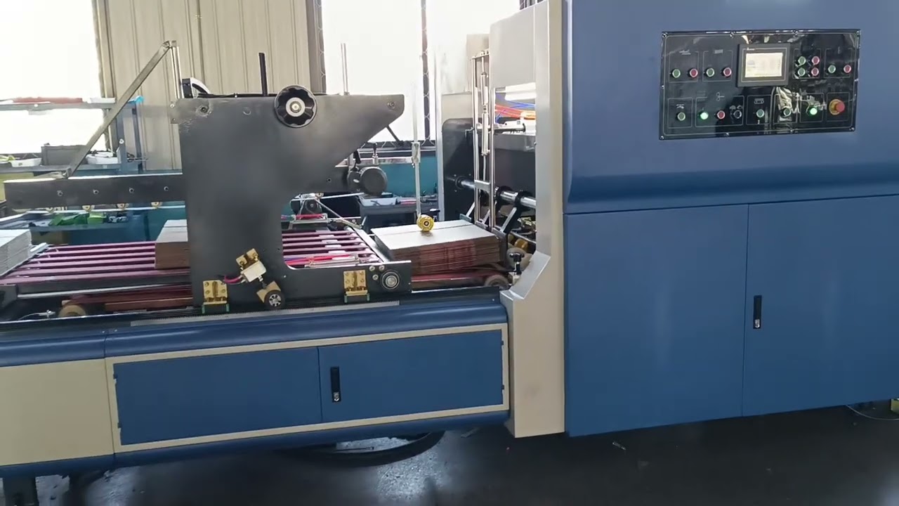 YF series automatic folder gluer with auto bundle machine