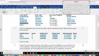 Walkthrough: Access Chapter 2 Grader Project on MyLab IT screenshot 5