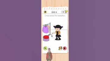 BRAIN TEST 4 - I MUST PRESS THE RED BUTTON #PCGAMES