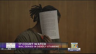 Judge denies bail for 1 of 5 accused in stabbing death of former West HS student