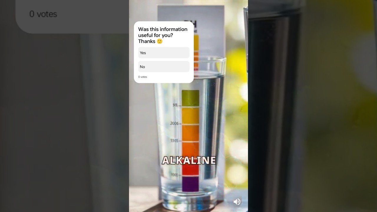 DIY Alkaline Water in seconds! 💦 🍋 🌿 