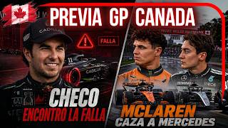 Checo Encontró La Falla | McLaren Caza A Mercedes | Previa GP Canada