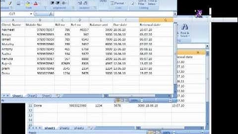 Bulk SMS -Excel Plugin Part 1