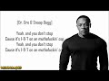 Dr. Dre - 187um (Deep Cover Remix) ft. Snoop Dogg (Lyrics)