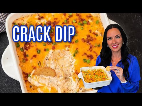 Crock Pot Crack Dip (addicting bacon cheddar ranch!) - Kitchen Gidget