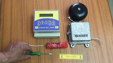 SCHOOL BELL TIMER INSTALLATION - HINDI