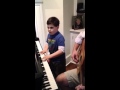 Autistic 6-year-old plays Billy Joel on the piano