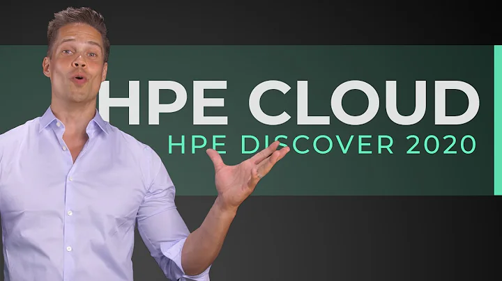 HPE Discover 2020 - When HPE became a CLOUD company!
